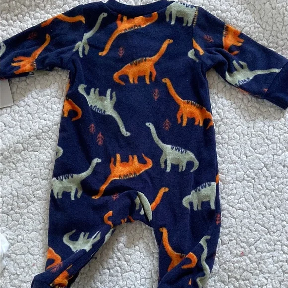 Carter’s Child of Mine Dinosaur and Farm Animal Sleeper Set - Newborn - Picture 6 of 12